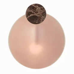 Lampada da parete Mata Pink di Serena Confalonieri
