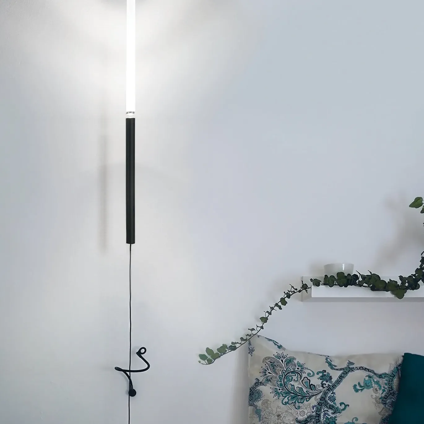 Lampada da parete nera Equilibrio