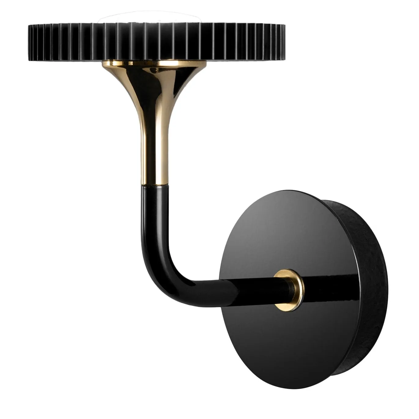 Lampada da parete Ocio Black di Carlo Guglielmi