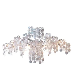 Lampada da parete Opera Small Silver
