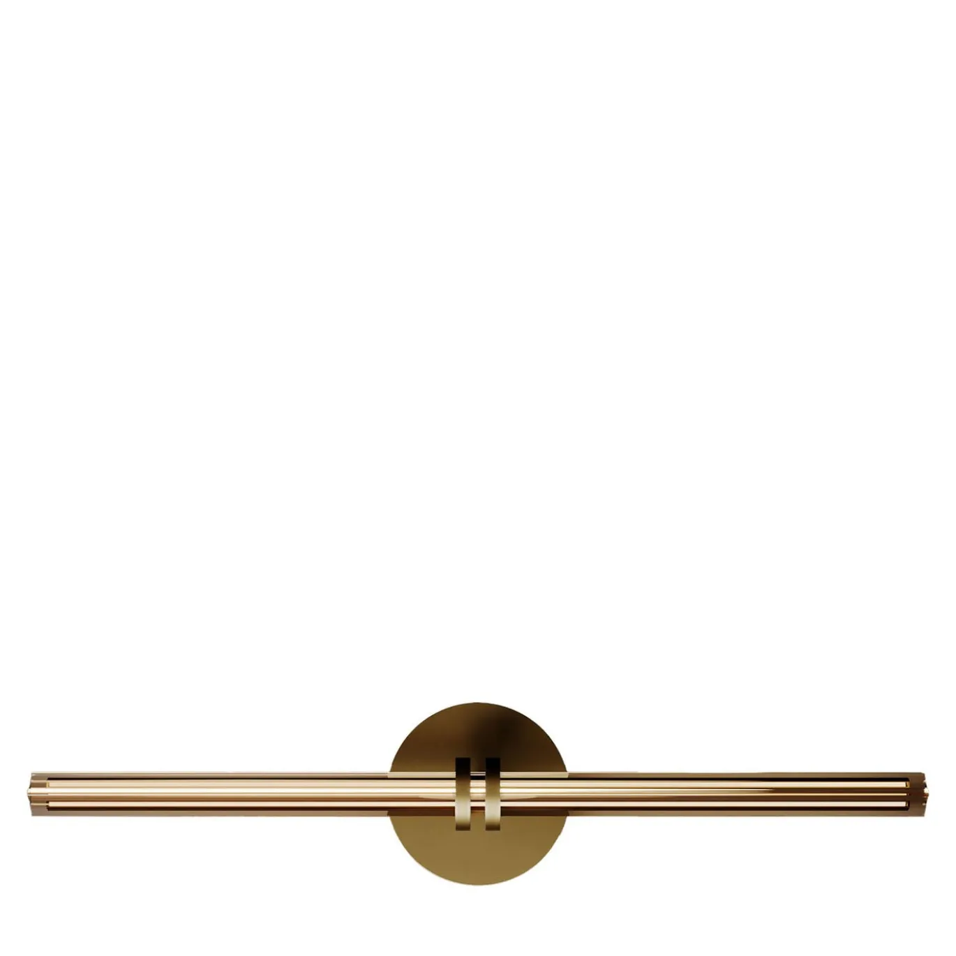 Lampada da parete Optical in vetro ambra
