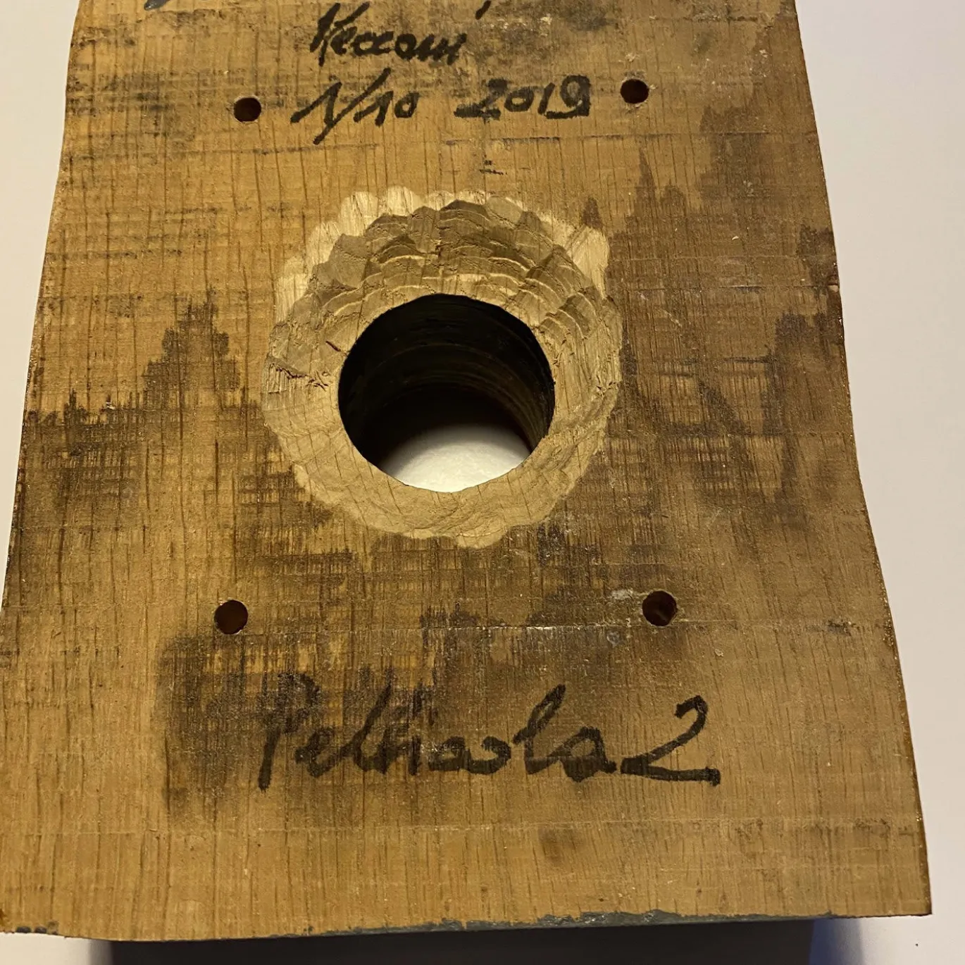 Lampada da parete Pellicola Due di Pietro Meccani 2019