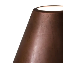 Lampada da parete per esterni Fiordo in ottone e rame