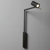 Lampada da parete Rectus con braccio regolabile
