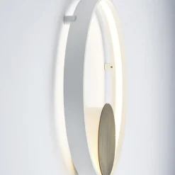 Lampada da parete Rings White di Valerio Cometti - V12 Design