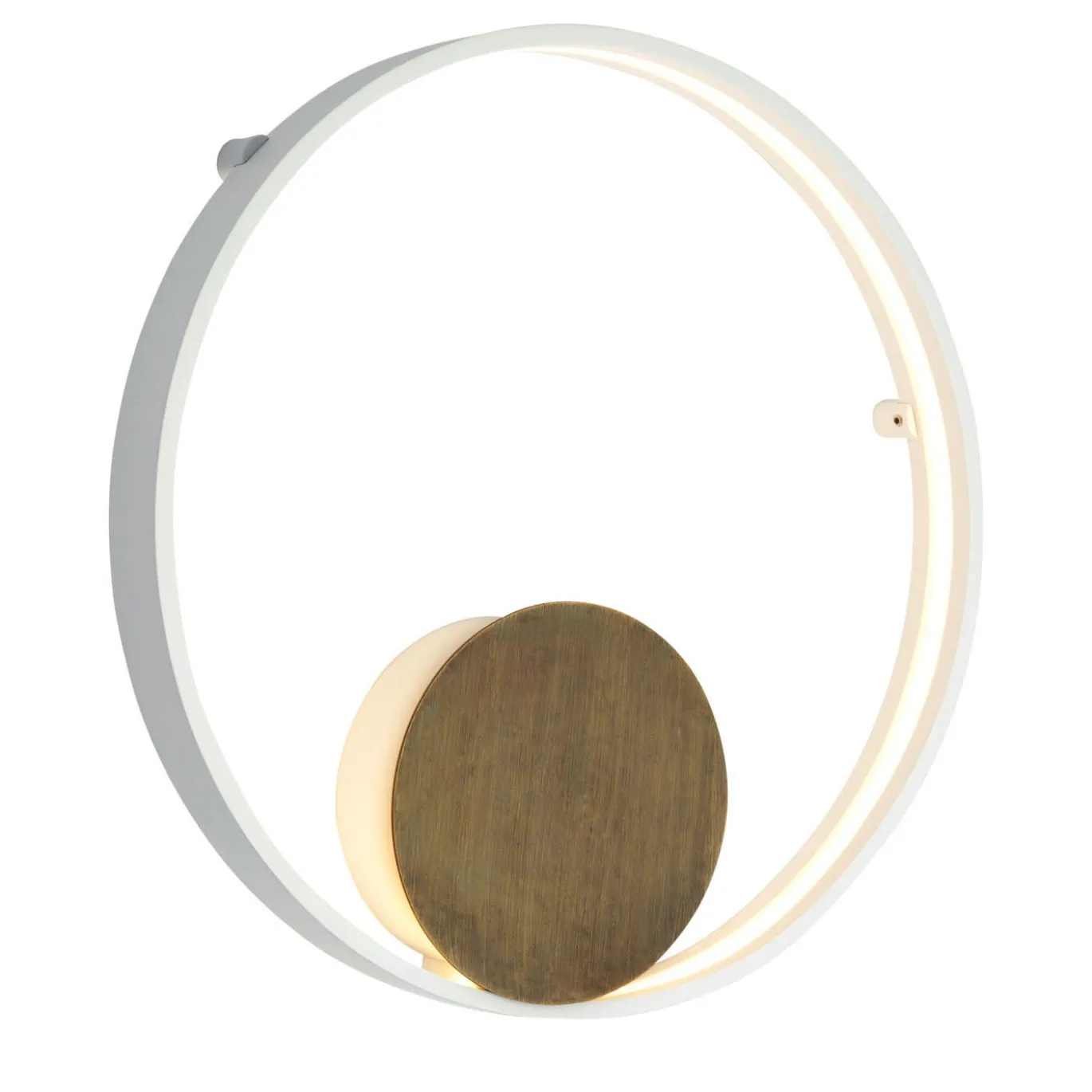 Lampada da parete Rings White di Valerio Cometti - V12 Design