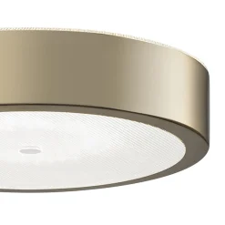 Lampada da parete Tambù Fix Delux in acciaio oro