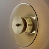 Lampada da parete Zen in vetro bronzo