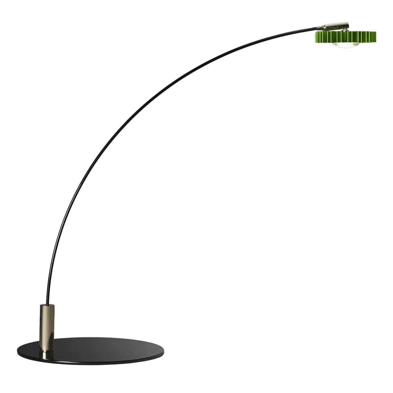 Lampada da scrivania Ocio Tavolo in acciaio verde