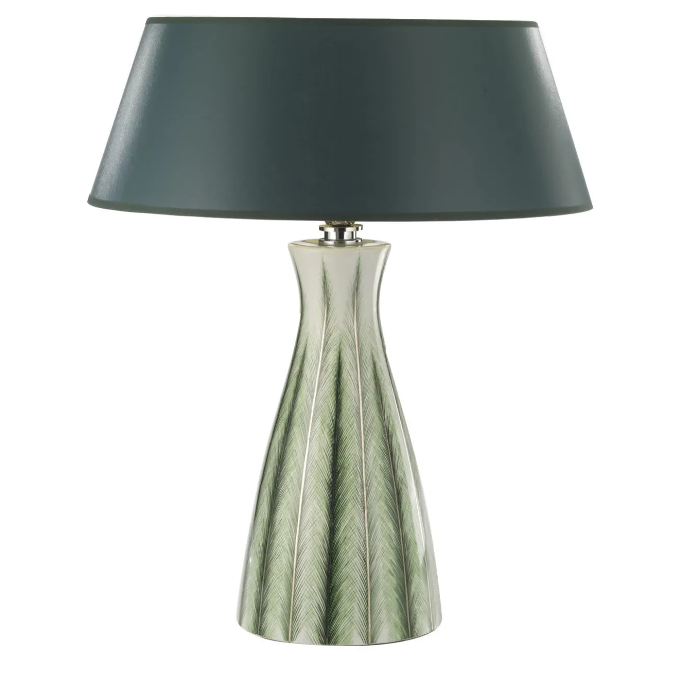 Lampada da scrivania verde