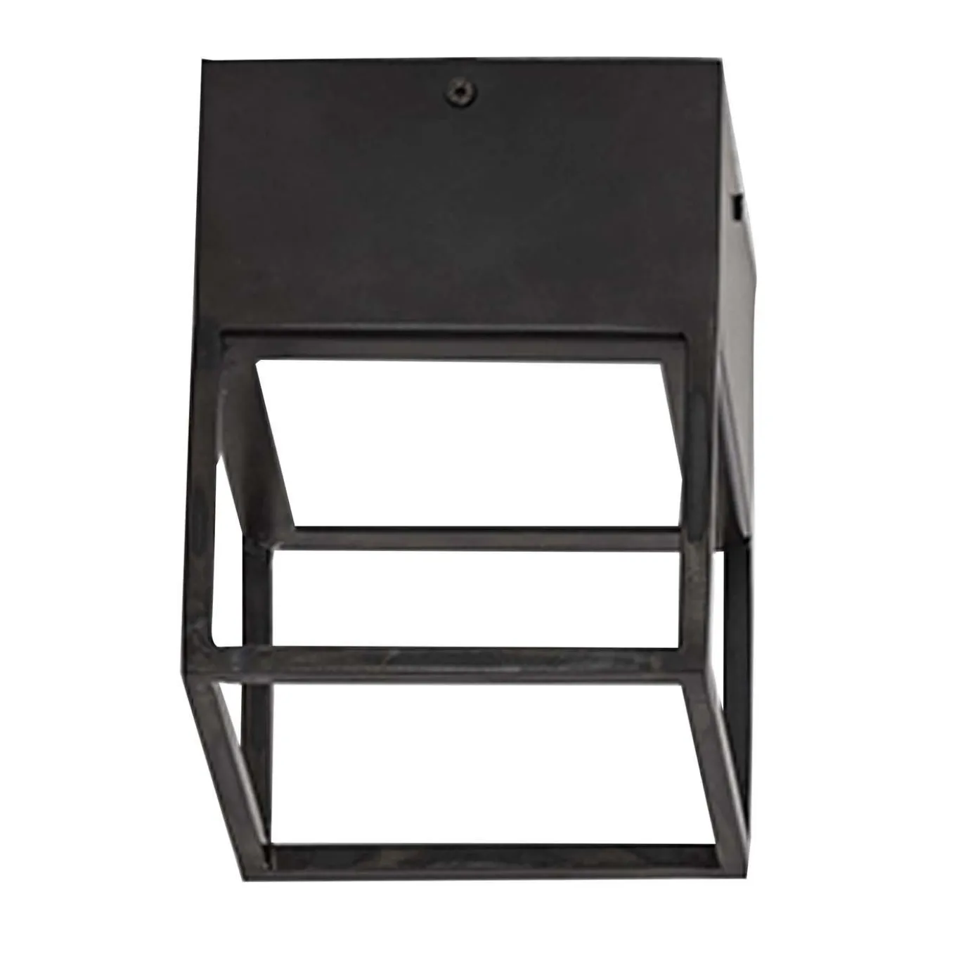 Lampada da soffitto Aria piccola 7375 nero opaco di Roberto Favaretto