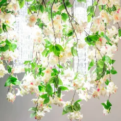 Lampada da soffitto Flower Power White Cascade Round Large