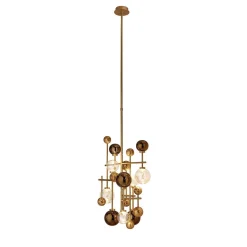 Lampada da soffitto Fluxus Bronzed