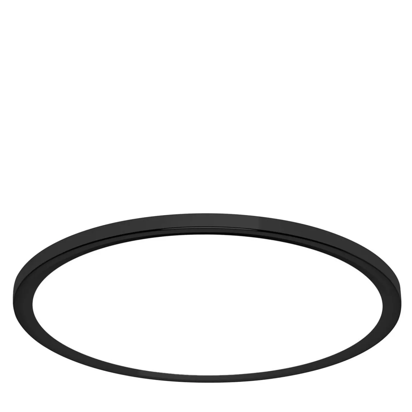 Lampada da soffitto Hinomaru S Large in nichel nero