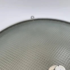 Lampada da soffitto in ottone cromato