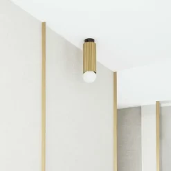 Lampada da soffitto Lustrin di Isacco Brioschi