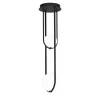 Lampada da soffitto Orizzonte nera