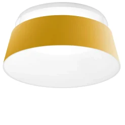 Lampada da soffitto Oxygen S gialla di Pio e Tito Toso