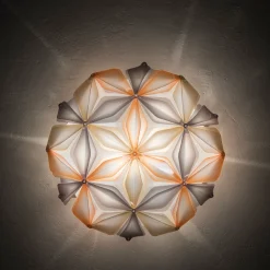 Lampada da soffitto/parete La Vie Amber di Adriano Rachele