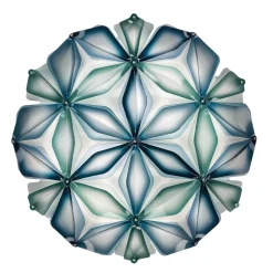 Lampada da soffitto/parete La Vie Blue di Adriano Rachele