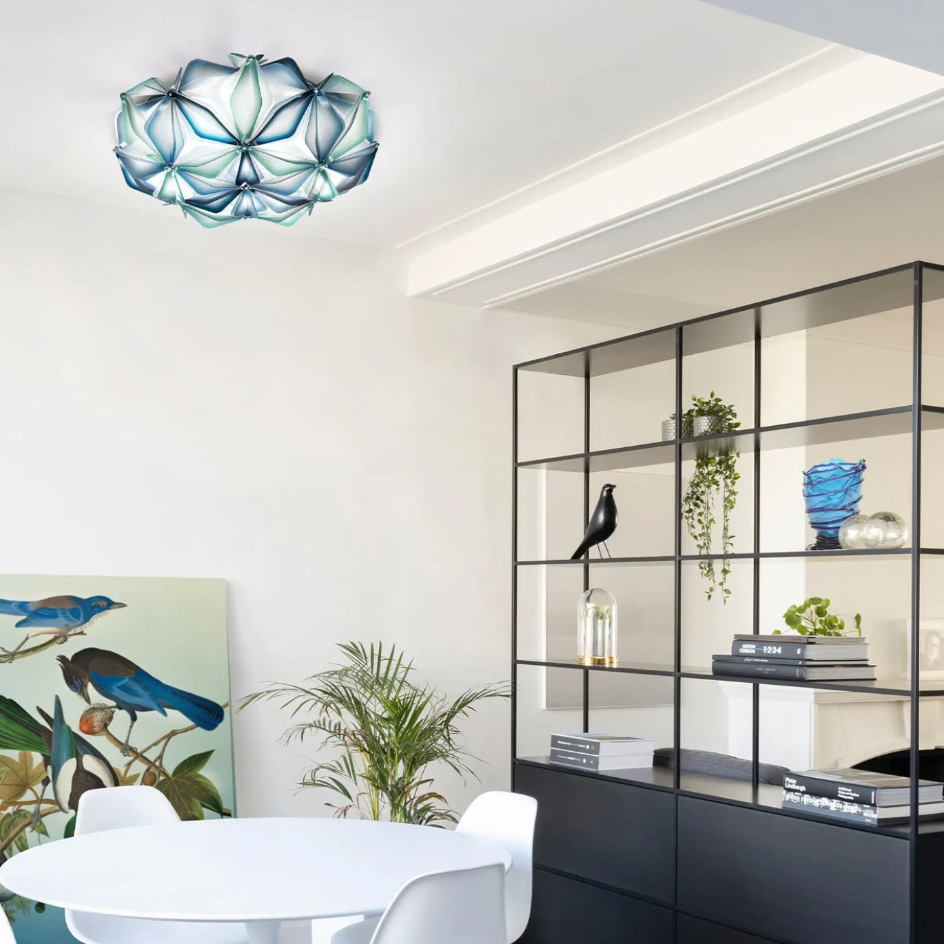 Lampada da soffitto/parete La Vie Blue di Adriano Rachele