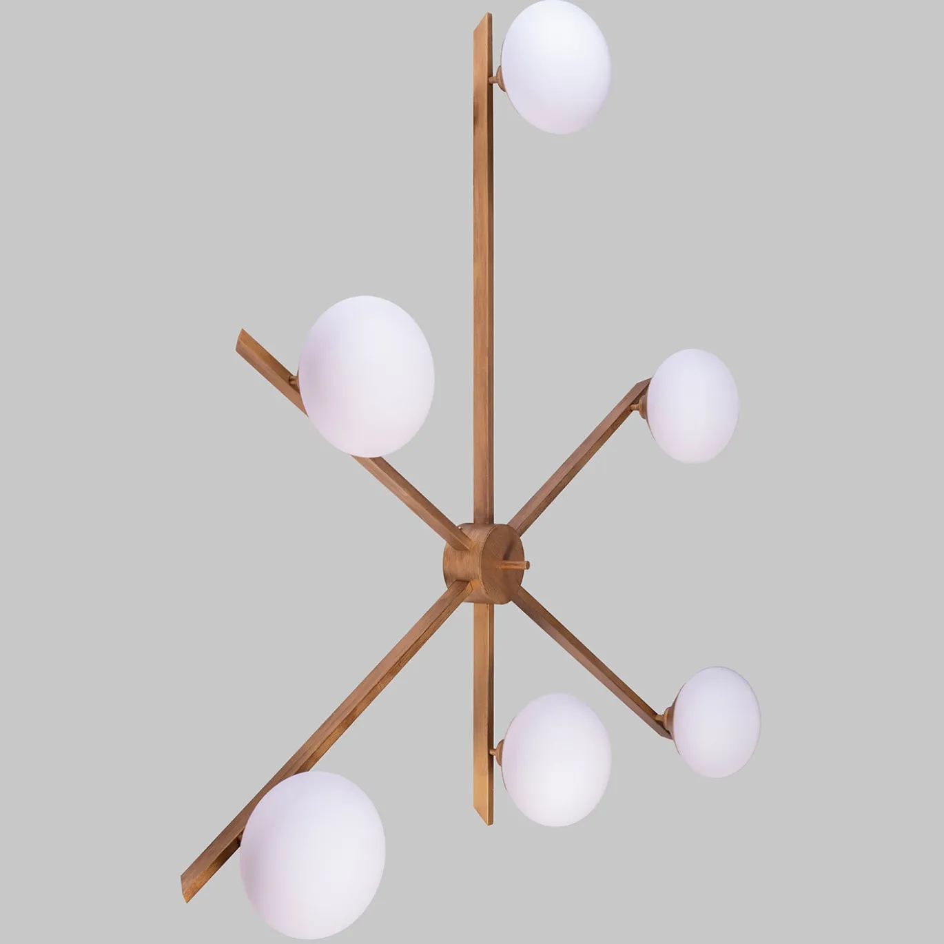 Lampada da soffitto STELLA in bronzo di Luca Bussacchini