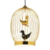 Lampada da soffitto Twee T. in metallo dorato di Jack Phipps