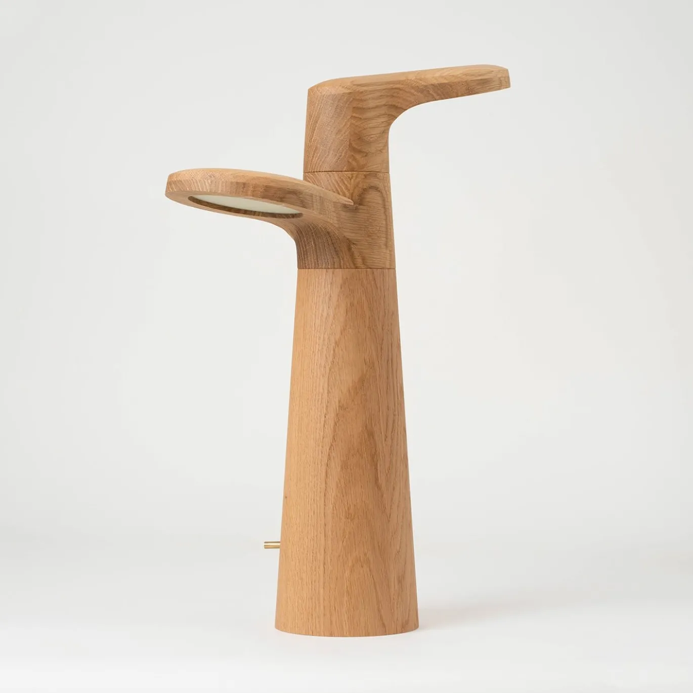 Lampada da studio in rovere Bis