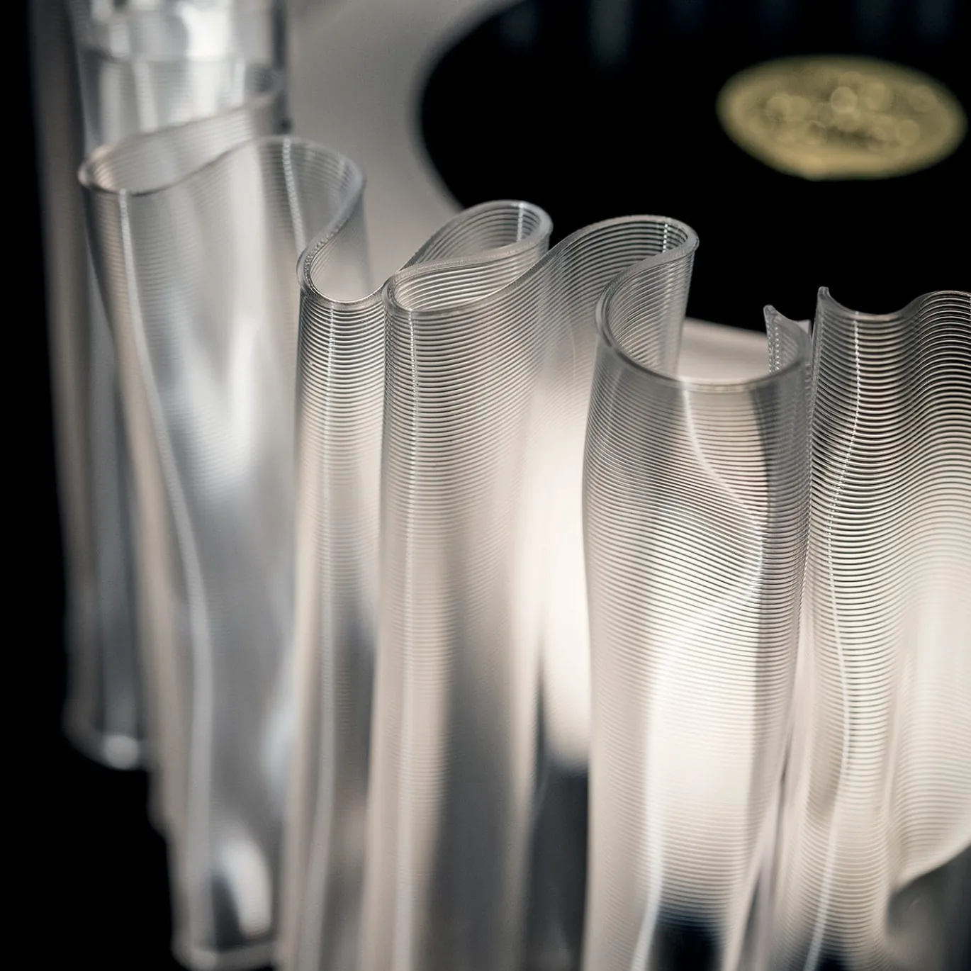 Lampada da tavolo Accordéon Battery White Prisma di Marc Sadler