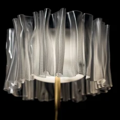 Lampada da tavolo Accordéon Battery White Prisma di Marc Sadler