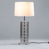 Lampada da tavolo ad anello in ottone