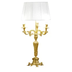 Lampada da tavolo a 3 luci in stile Luigi XV #1