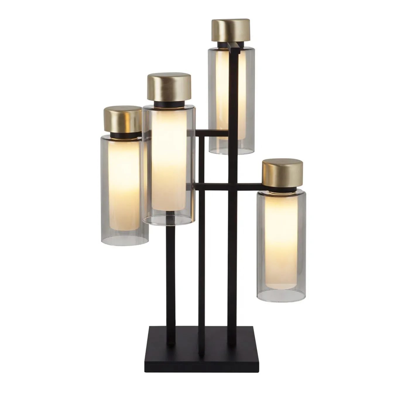 Lampada da tavolo a 4 luci Osman di Corrado Dotti