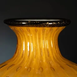 Lampada da tavolo ambra e nera