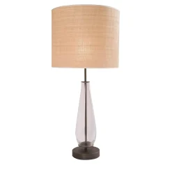Lampada da tavolo Anita in ottone e bronzo satinato