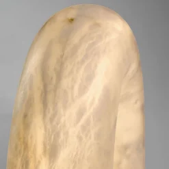 Lampada da tavolo Arco di Luce in alabastro grande