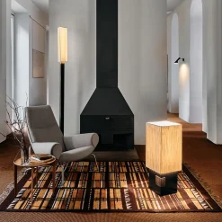 Lampada da tavolo a sensore destro Orphée Noir