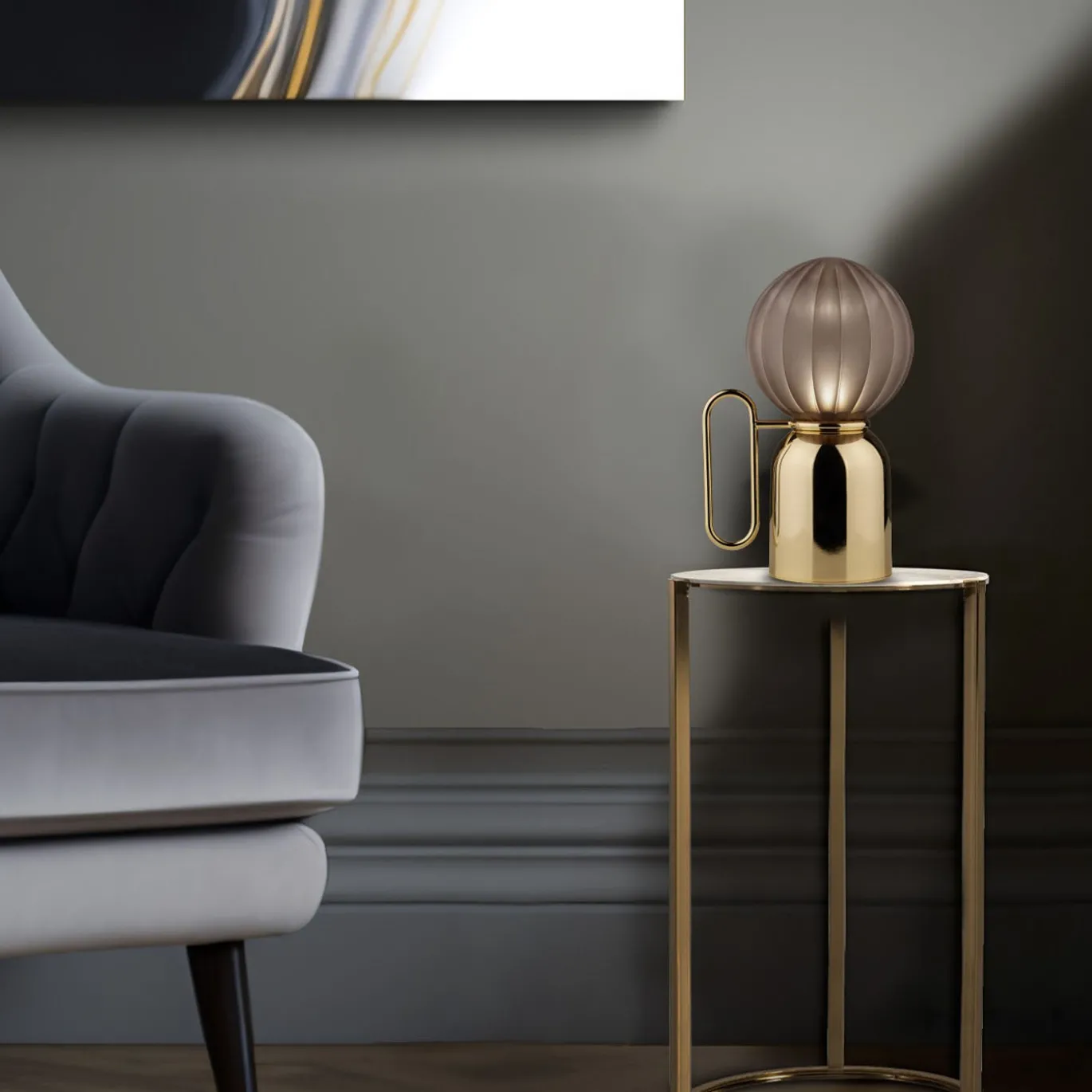 Lampada da tavolo Atlas Gold