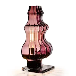 Lampada da tavolo Bobolamp in cristallo ametista