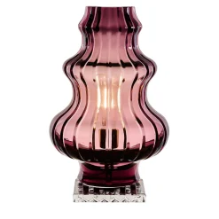 Lampada da tavolo Bobolamp in cristallo ametista