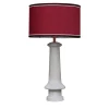 Lampada da tavolo Bordeaux in cemento
