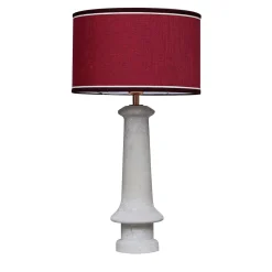 Lampada da tavolo Bordeaux in cemento