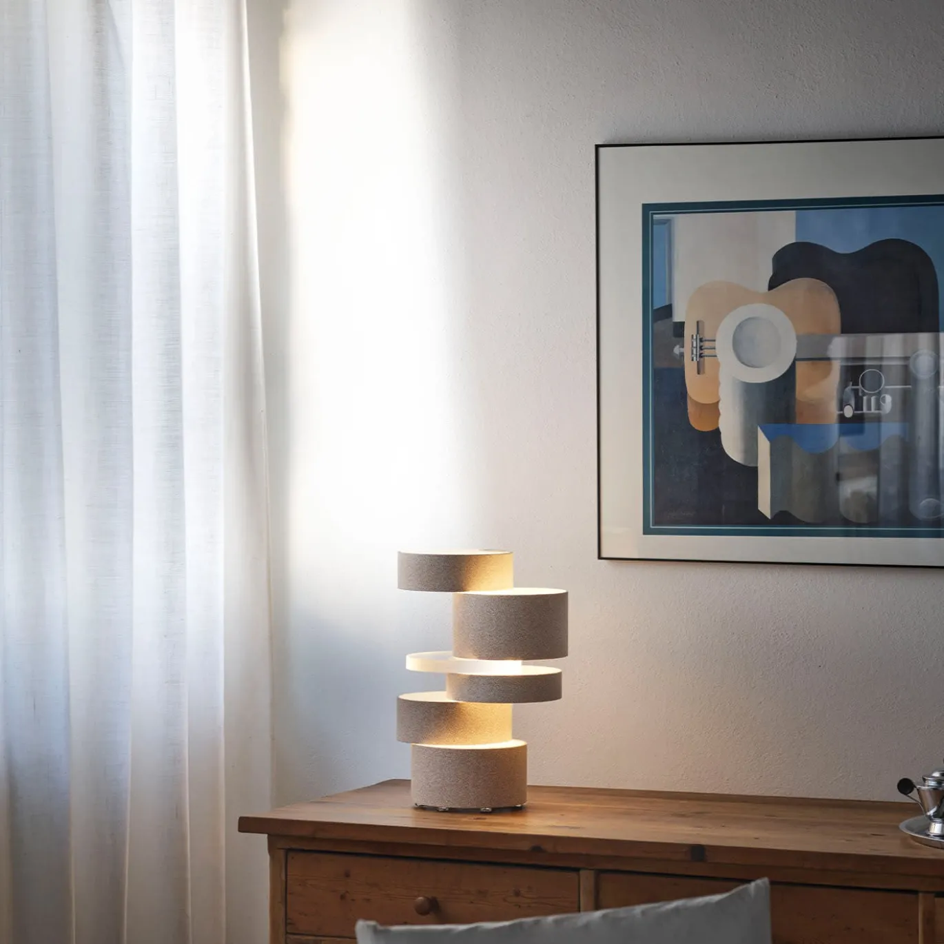 Lampada da tavolo Bovolo di BBA Studio