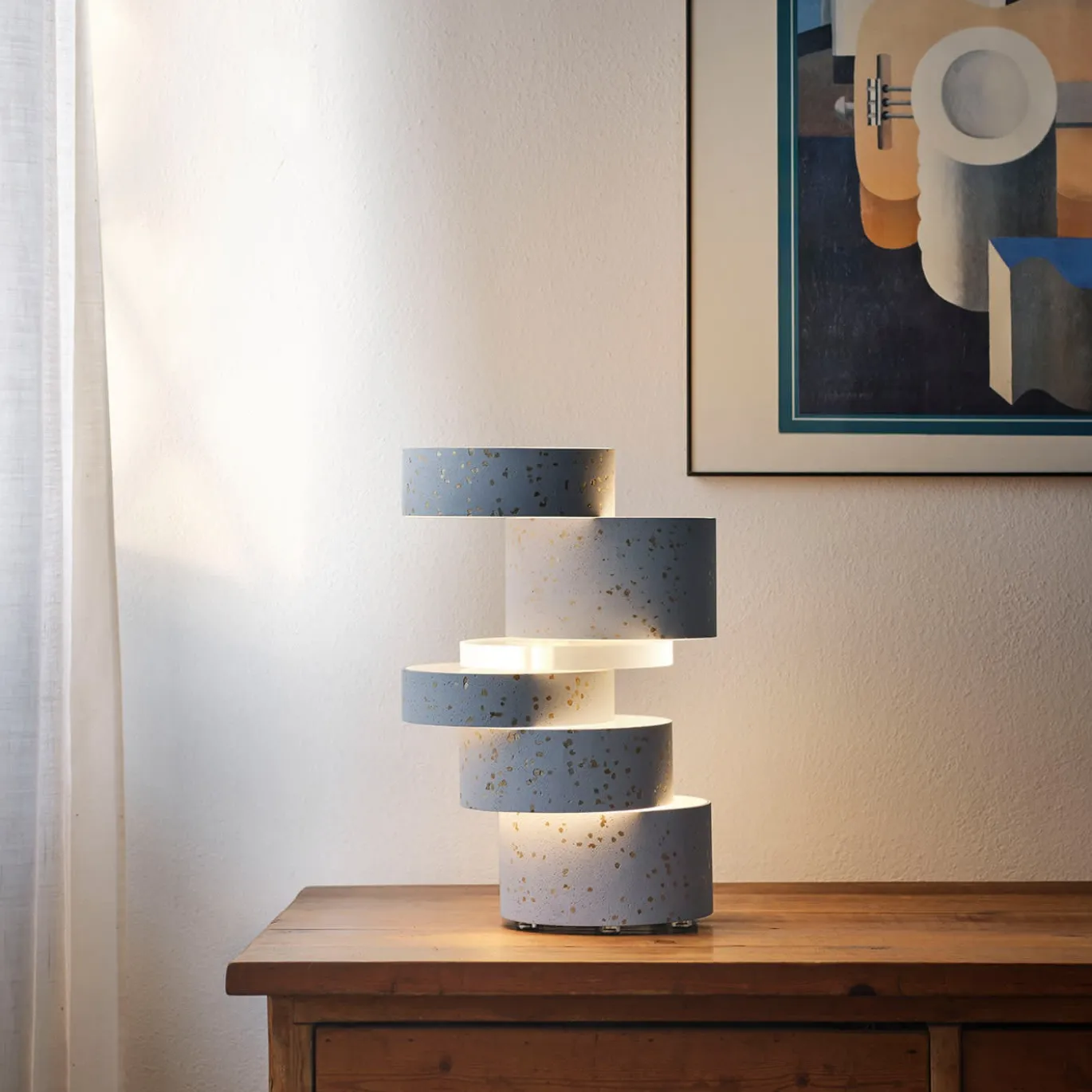 Lampada da tavolo Bovolo di BBA Studio