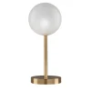 Lampada da tavolo Bubbles LG1 in vetro borosilicato satinato