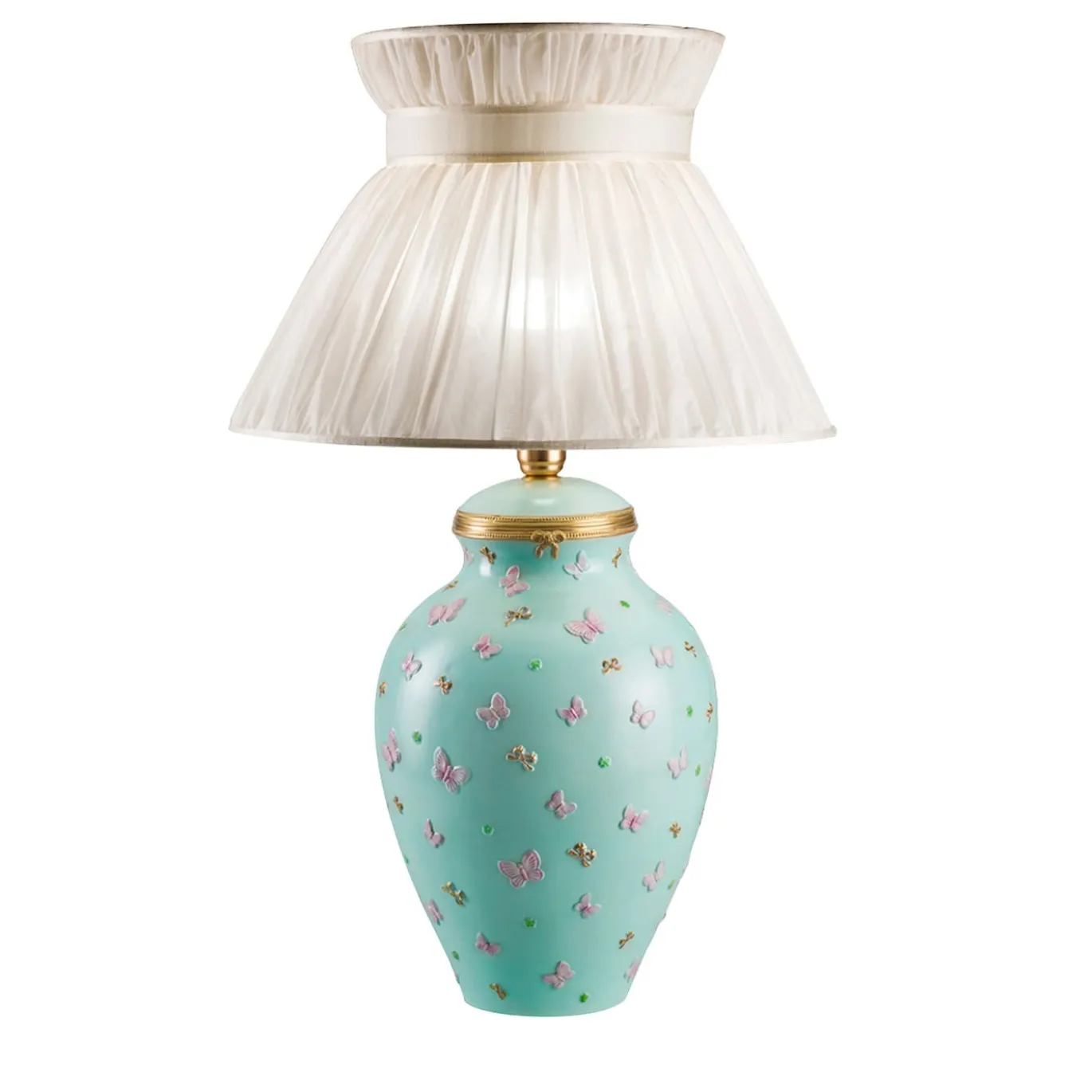 Lampada da tavolo Butterfly Large Classic-Style Light-Blue