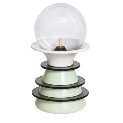 Lampada da tavolo Catodo verde menta