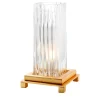 Lampada da tavolo classica in oro
