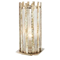 Lampada da tavolo classica in cromo