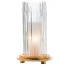Lampada da tavolo contemporanea in oro